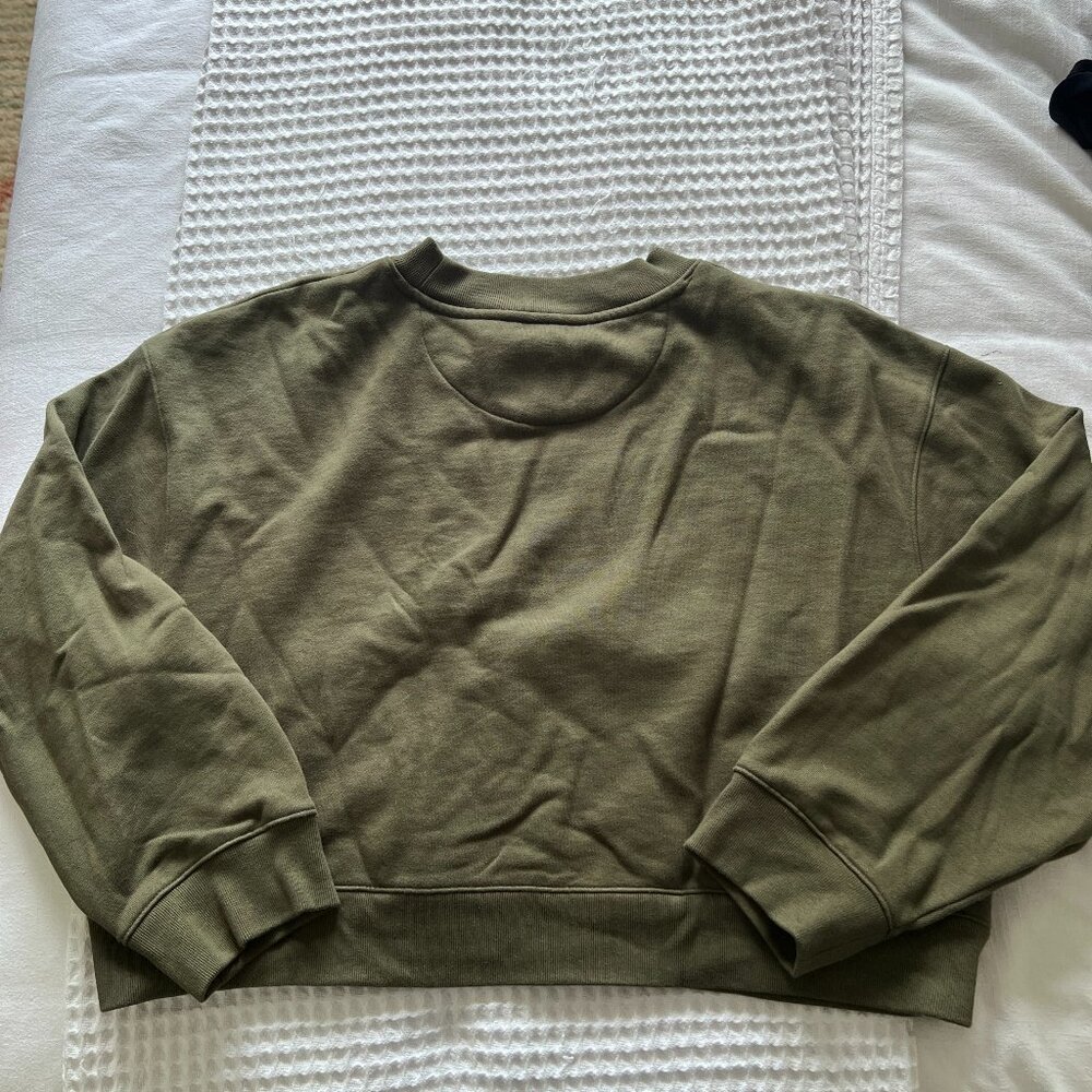 Gap x Cult Gaia Cropped Logo Sweatshirt - Picture 4 of 7